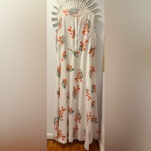 Wes Anderson Midge Asteroid City Cosplay Dress Cactus Maxi Floral 3X Pearl